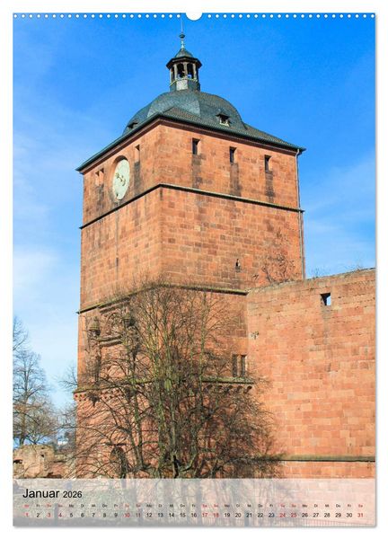 Produktbild: Altes Heidelberg (Wandkalender 2026 DIN A2 hoch), CALVENDO Monatskalender