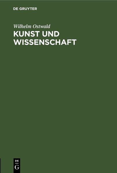 Produktbild: Kunst und Wissenschaft