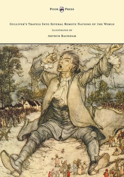 Produktbild: Gulliver's Travels Into Several Remote Nations of the World - Illustrated by Arthur Rackham