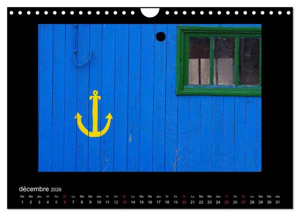 Produktbild: Les Cabanes d'Ol&eacute;ron (Calendrier mural 2026 DIN A4 vertical), CALVENDO calendrier mensuel