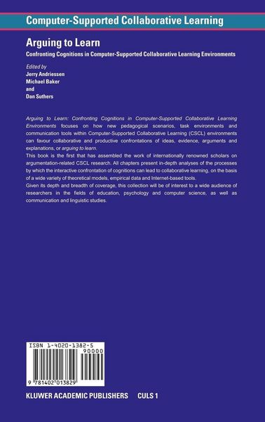 Produktbild: Arguing to Learn