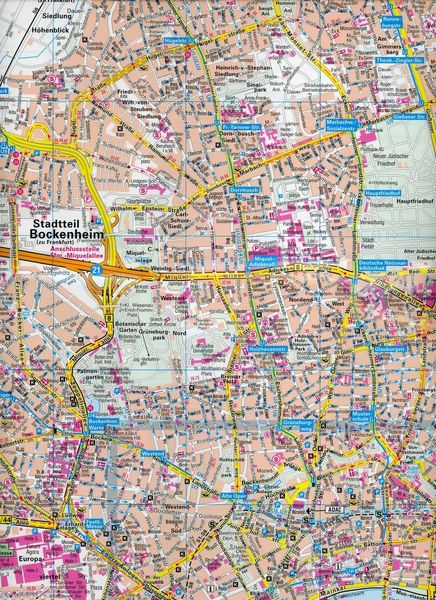Produktbild: MARCO POLO Cityplan Frankfurt am Main 1:16.000