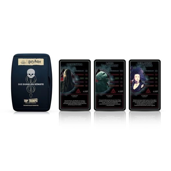 Produktbild: Top Trumps Harry Potter die Dunklen K&uuml;nste Collectables