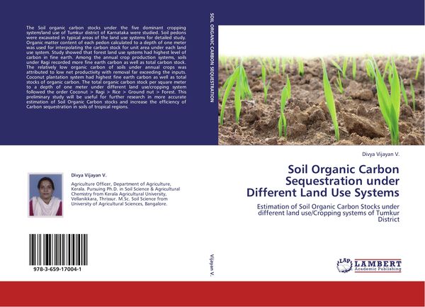 Produktbild: Soil Organic Carbon Sequestration under Different Land Use Systems