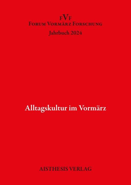 Produktbild: Alltagskultur im Vorm&auml;rz