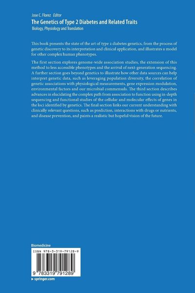 Produktbild: The Genetics of Type 2 Diabetes and Related Traits