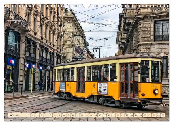 Produktbild: Ich fahre gern Stra&szlig;enbahn (Wandkalender 2026 DIN A3 quer), CALVENDO Monatskalender