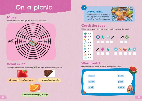 Produktbild: 1000 ENG WORDS AB PLACES PB