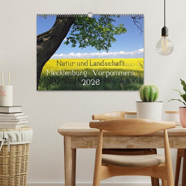 Produktbild: Natur und Landschaft Mecklenburg - Vorpommern 2026 (Wandkalender 2026 DIN A3 quer), CALVENDO Monatskalender