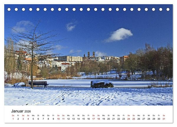 Produktbild: Pirmasens (Tischkalender 2026 DIN A5 quer), CALVENDO Monatskalender