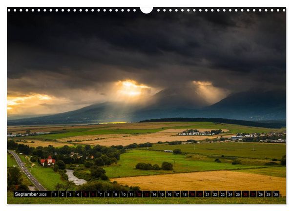 Produktbild: Tatra. Polen und Slowakei (Wandkalender 2026 DIN A3 quer), CALVENDO Monatskalender