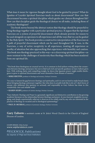 Produktbild: Theology and Prayer