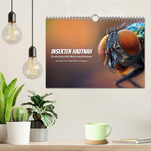 Produktbild: Insekten hautnah (Wandkalender 2026 DIN A4 quer), CALVENDO Monatskalender