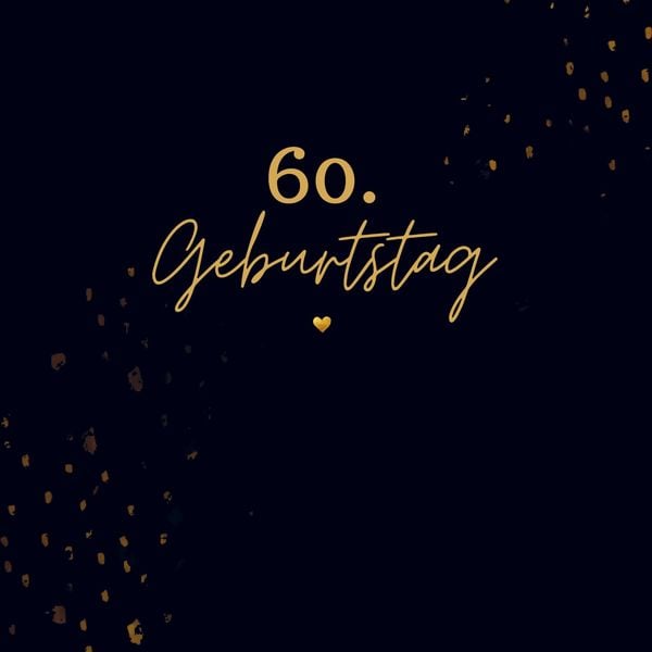 Produktbild: 60. Geburtstag- G&auml;stebuch Blanko