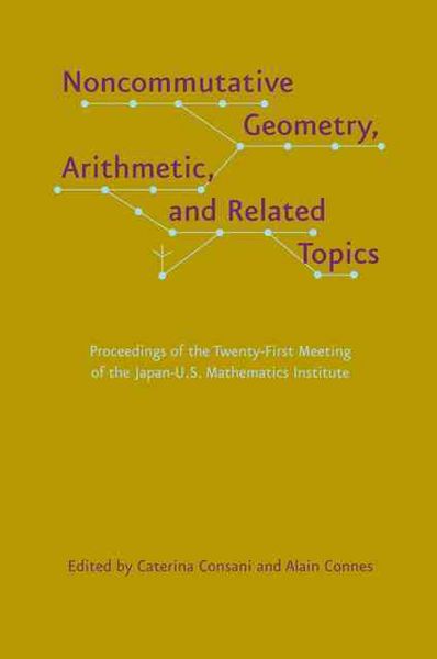 Produktbild: Noncommutative Geometry, Arithmetic, and Related Topics