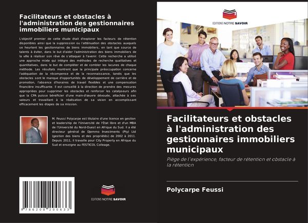 Produktbild: Facilitateurs et obstacles &agrave; l'administration des gestionnaires immobiliers municipaux