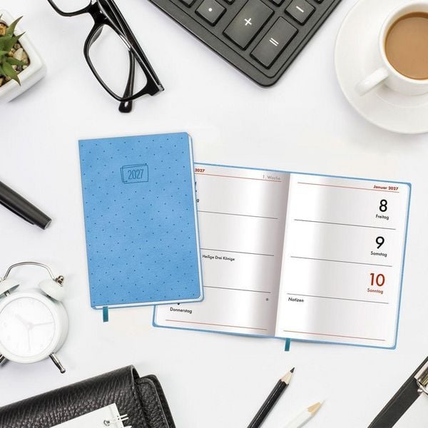 Produktbild: TR&Ouml;TSCH - Taschenkalender A7 Soft Touch Punkte 2027