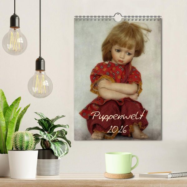 Produktbild: Puppenwelt 2026 (Wandkalender 2026 DIN A4 hoch), CALVENDO Monatskalender