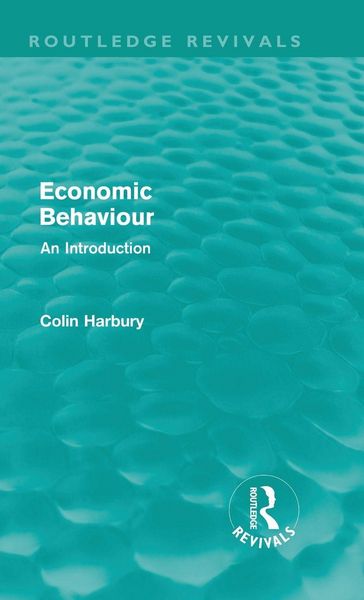 Produktbild: Economic Behaviour (Routledge Revivals)