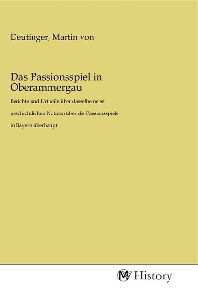 Produktbild: Das Passionsspiel in Oberammergau