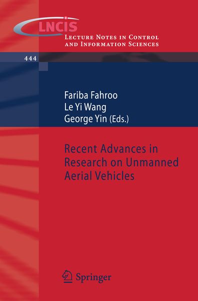 Produktbild: Recent Advances in Research on Unmanned Aerial Vehicles