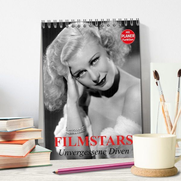 Produktbild: Filmstars. Unvergessene Diven (Tischkalender 2026 DIN A5 hoch), CALVENDO Monatskalender