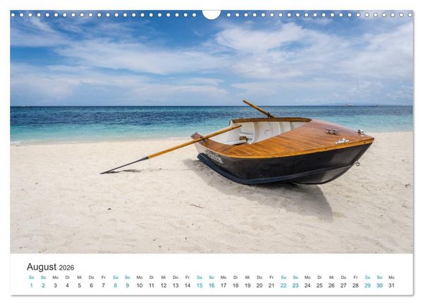 Produktbild: Philippinen - dem Paradies ganz nah (Wandkalender 2026 DIN A3 quer), CALVENDO Monatskalender