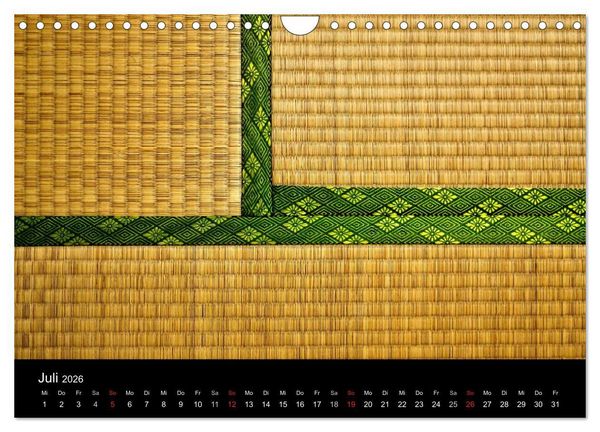 Produktbild: Detail Liebe &ndash; Japanische Miniaturen (Wandkalender 2026 DIN A4 quer), CALVENDO Monatskalender