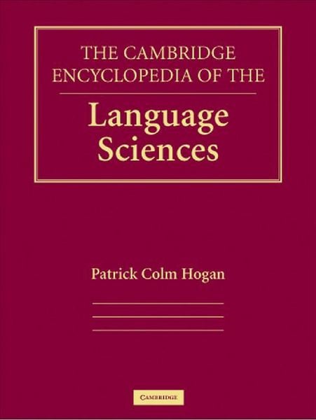 Produktbild: The Cambridge Encyclopedia of the Language Sciences
