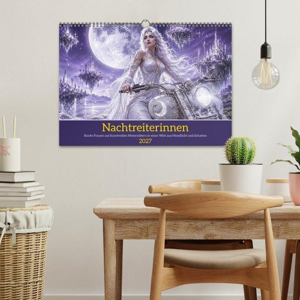Produktbild: Nachtreiterinnen (Wandkalender 2027 DIN A3 quer), CALVENDO Monatskalender