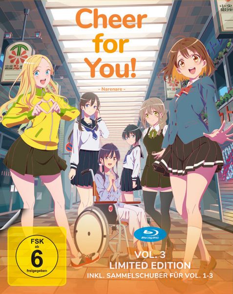 Produktbild: Cheer for You! - Vol. 3 - Limited Edition inkl. Sammelschuber f&uuml;r Vol. 1-3