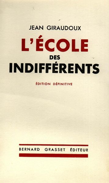 Produktbild: L'&eacute;cole des indiff&eacute;rents