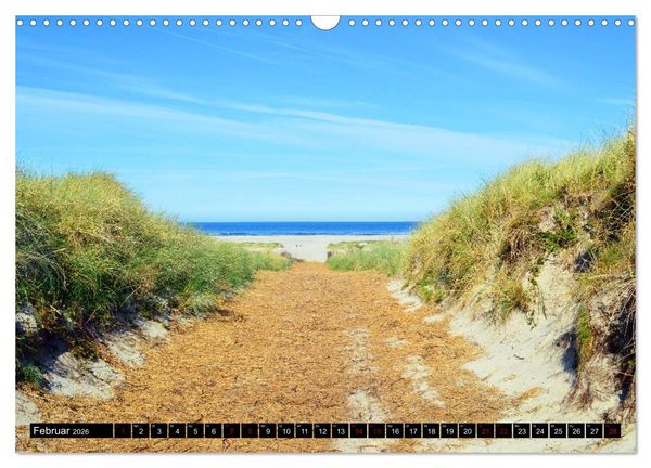 Produktbild: Entlang der Nordseek&uuml;ste (Wandkalender 2026 DIN A3 quer), CALVENDO Monatskalender
