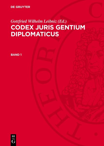 Produktbild: Codex juris gentium diplomaticus. Band 1