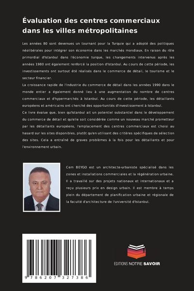 Produktbild: &Eacute;valuation des centres commerciaux dans les villes m&eacute;tropolitaines