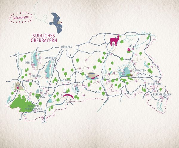 Produktbild: Gl&uuml;cksorte im s&uuml;dlichen Oberbayern
