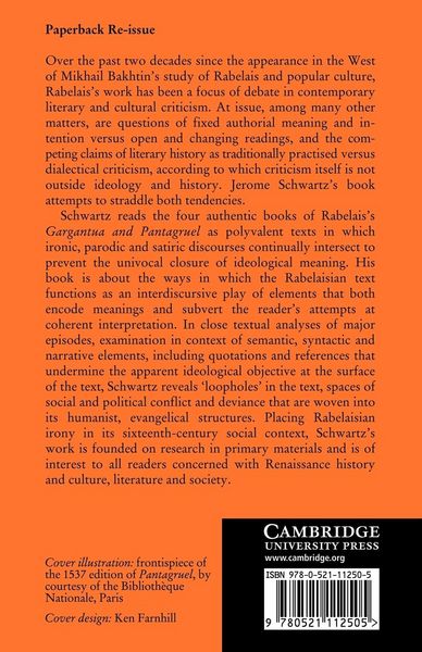 Produktbild: Irony and Ideology in Rabelais