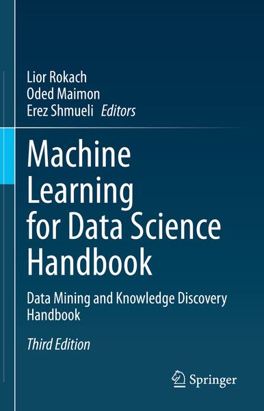 Produktbild: Machine Learning for Data Science Handbook