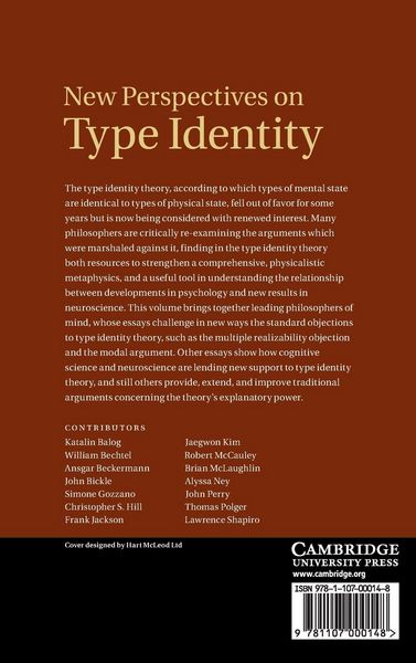 Produktbild: New Perspectives on Type Identity
