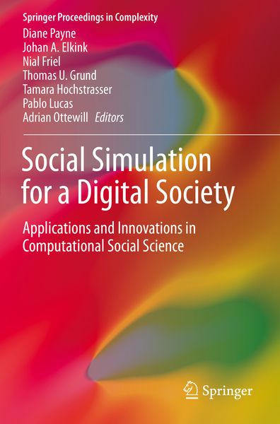 Produktbild: Social Simulation for a Digital Society