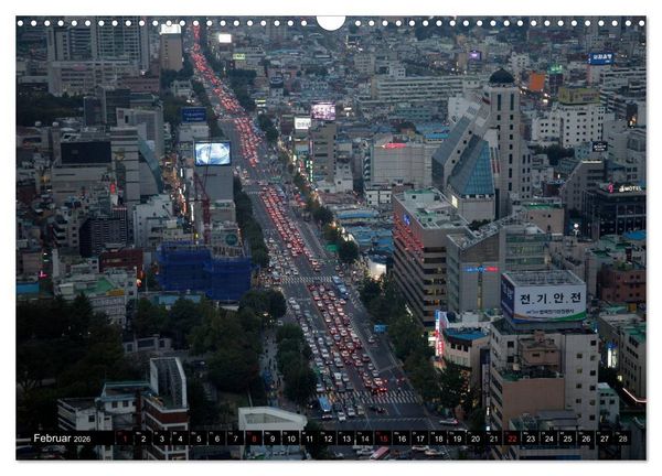 Produktbild: Seoul (Wandkalender 2026 DIN A3 quer), CALVENDO Monatskalender