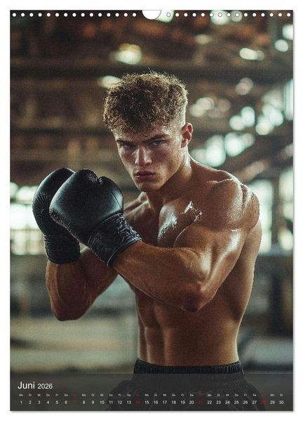 Produktbild: SEXY M&Auml;NNER - Muskeln im M&auml;nnerkalender (Wandkalender 2026 DIN A3 hoch), CALVENDO Monatskalender
