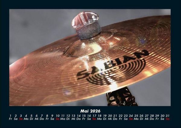 Produktbild: Musik 2026 Fotokalender DIN A4