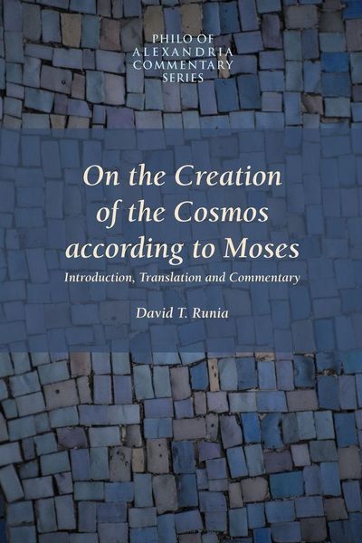 Produktbild: On the Creation of the Cosmos According to Moses