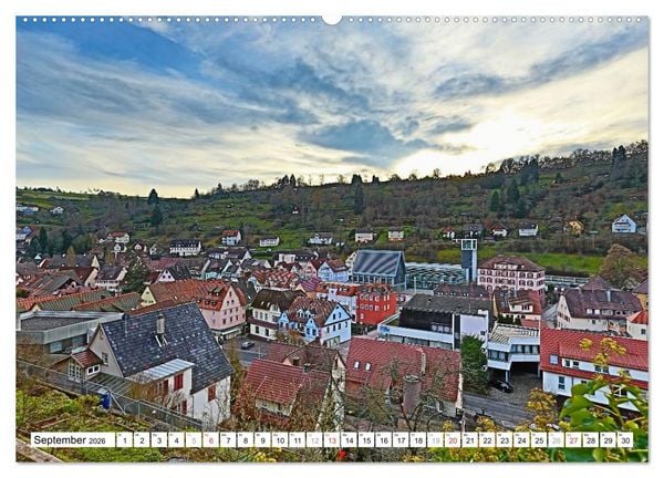 Produktbild: Altensteig (Wandkalender 2026 DIN A2 quer), CALVENDO Monatskalender