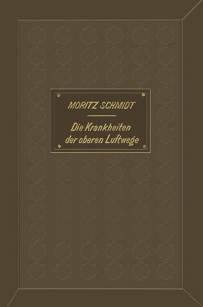 Produktbild: Die Krankheiten der oberen Luftwege