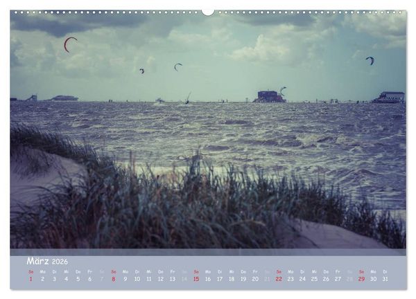 Produktbild: Mein St.Peter-Ording (Wandkalender 2026 DIN A2 quer), CALVENDO Monatskalender