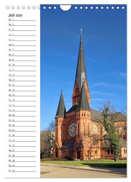 Produktbild: Dessau - Anhaltisches Erbe (Wandkalender 2026 DIN A4 hoch), CALVENDO Monatskalender