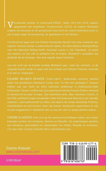 Produktbild: Verzamelde Werken Van Multatuli (in 10 Delen) - Deel VI - Ideen - Vierde Bundel