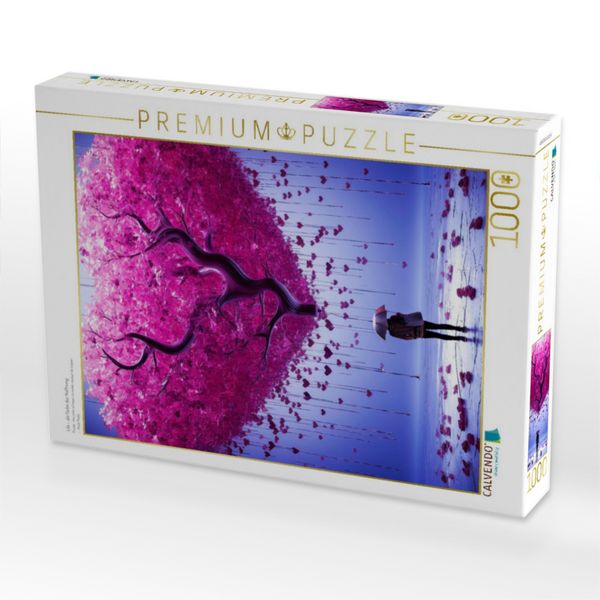 Produktbild: CALVENDO Puzzle Lila - die Farbe der Hoffnung | 1000 Teile Lege-Gr&ouml;&szlig;e 64x48cm Foto-Puzzle f&uuml;r gl&uuml;ckliche Stunden